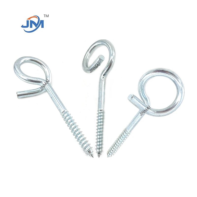 J-Type Self{1}}Type Hook Vijak / Pigtail Kavelj